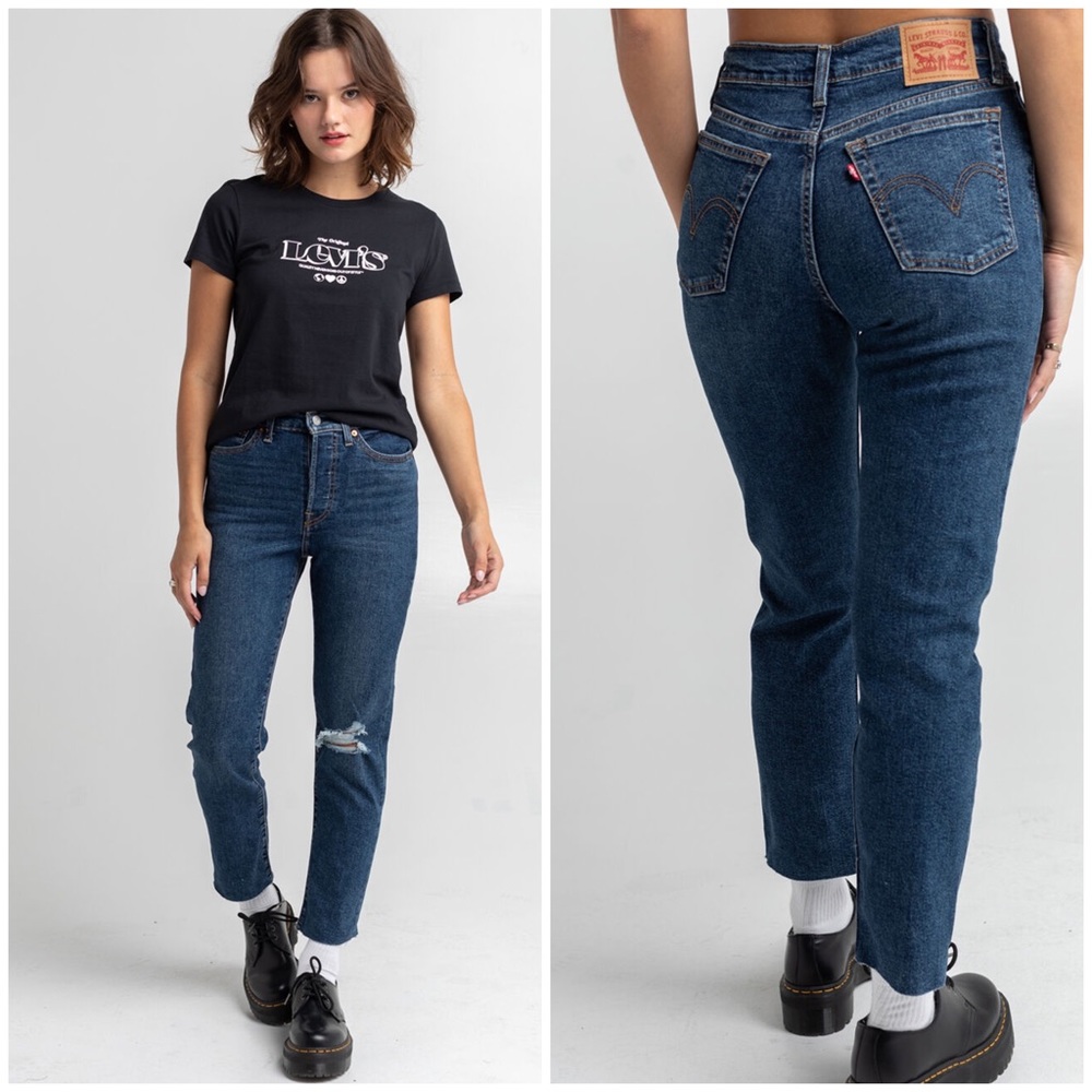 LEVI'S Wedgie Fit Straight Womens Jeans 30
